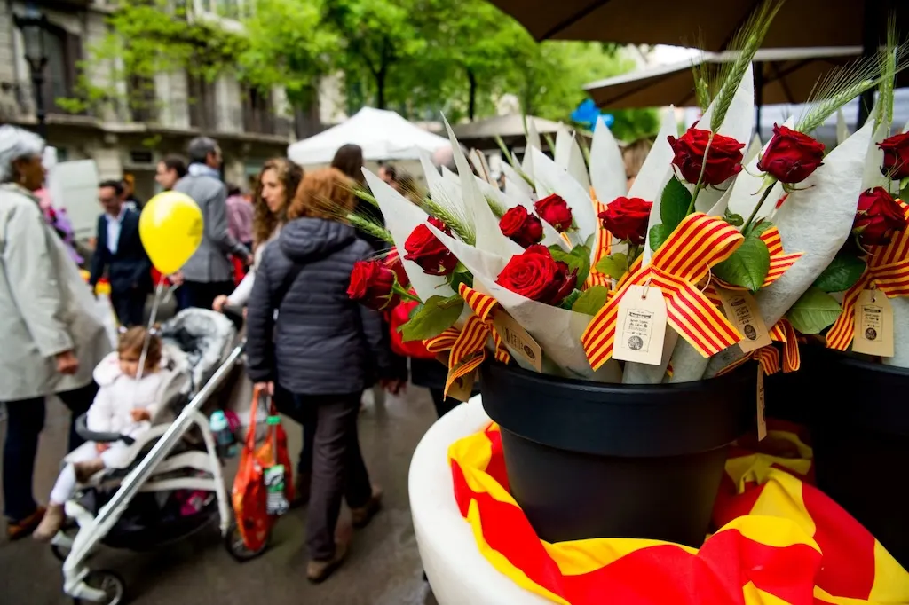 Why St. George's Day is celebrated in Catalonia with roses and books