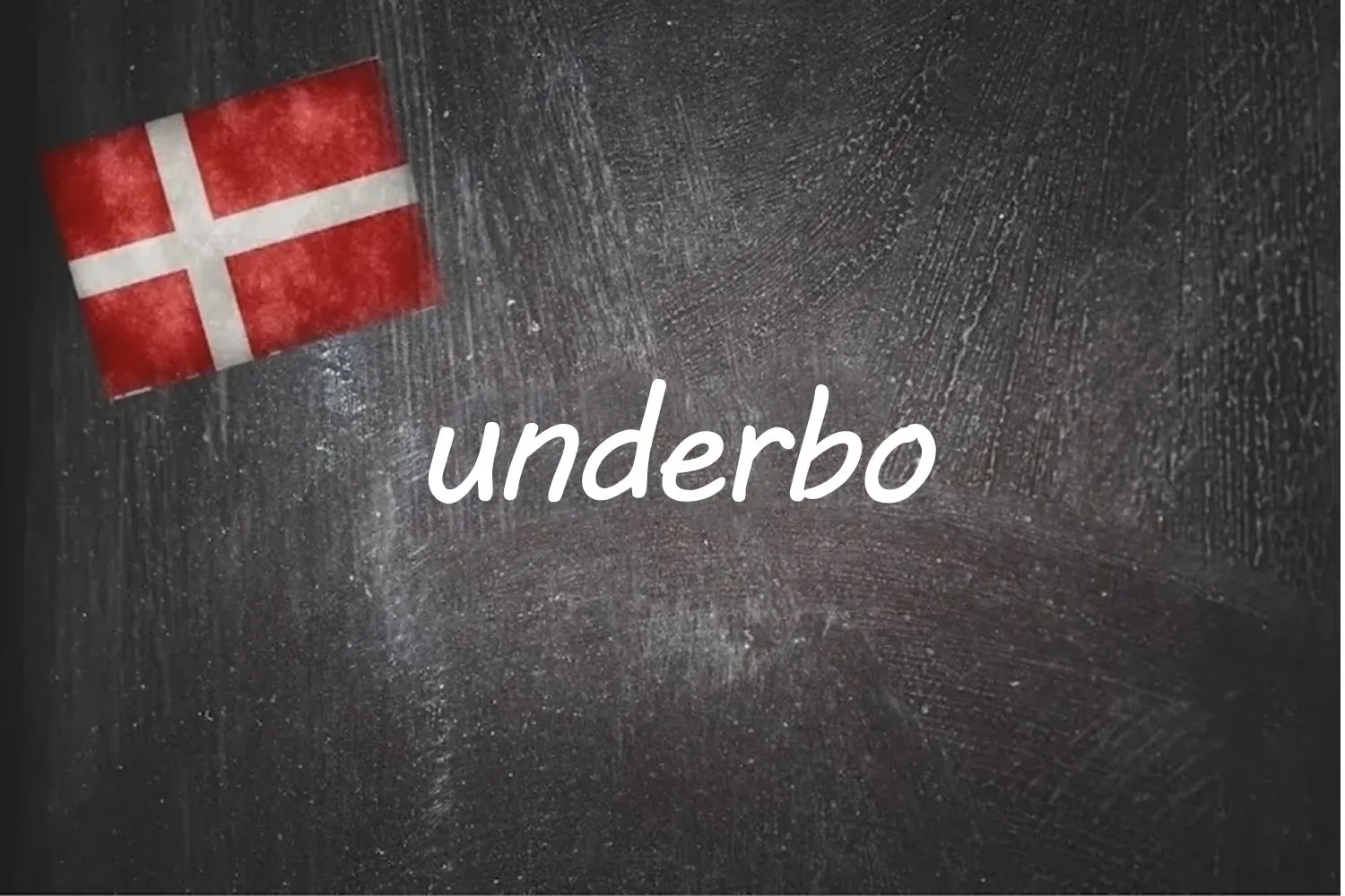 Danish word of the day: Underbo