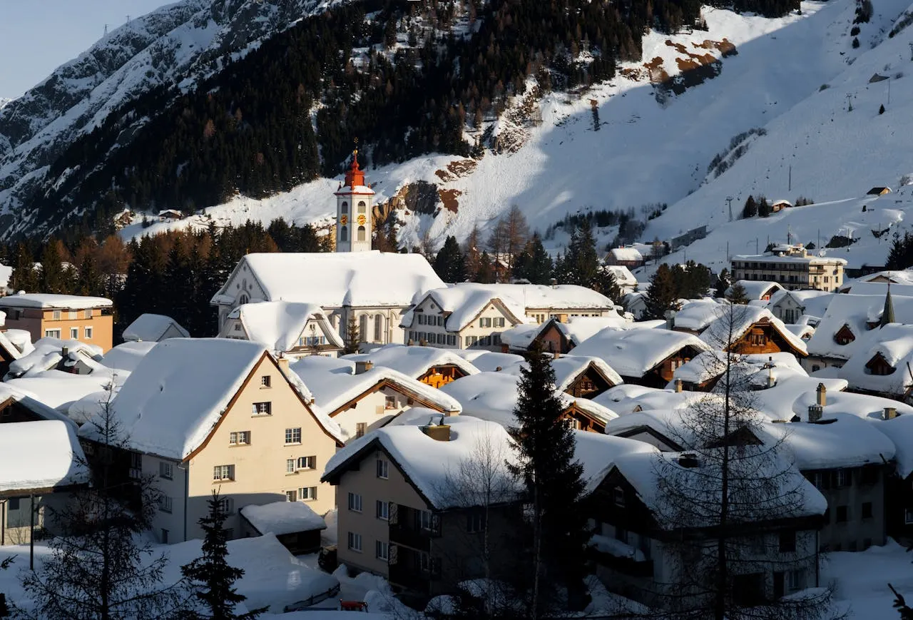 Why are Americans suddenly buying up property in a Swiss Alps village?    