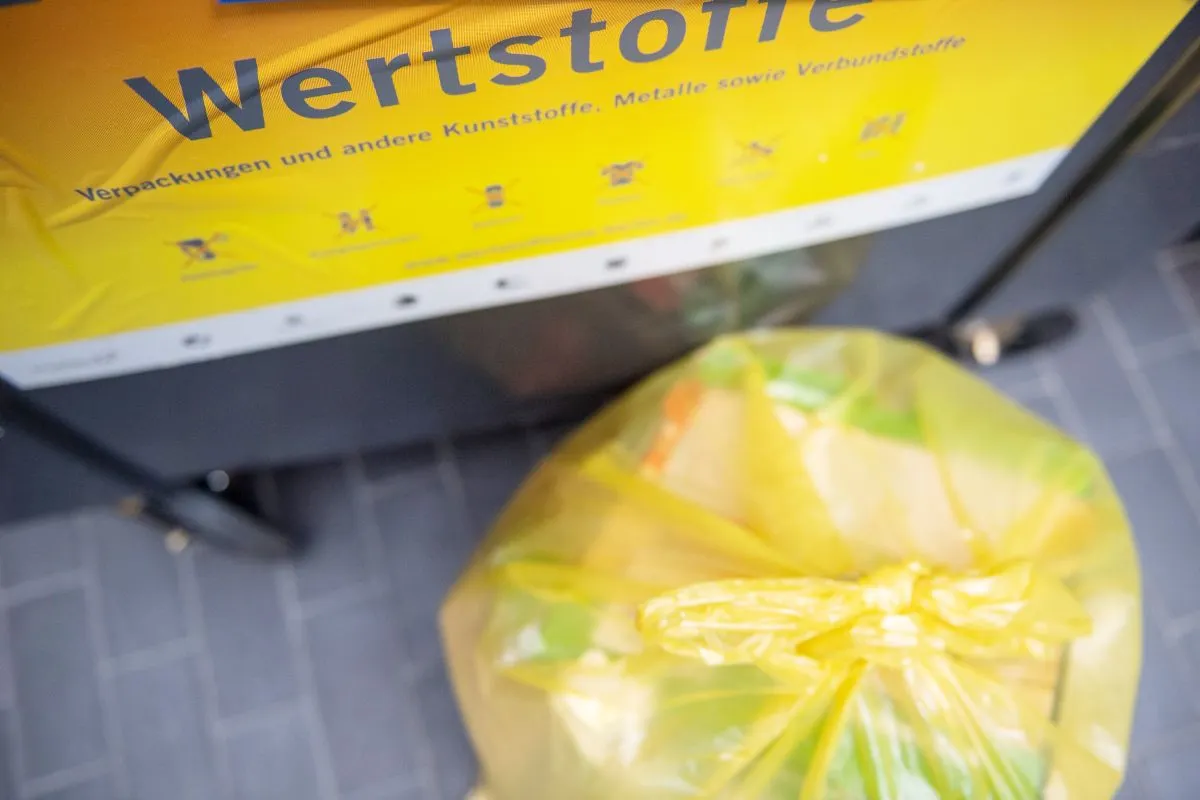 Why Munich residents are getting yellow recycling bins for the first time