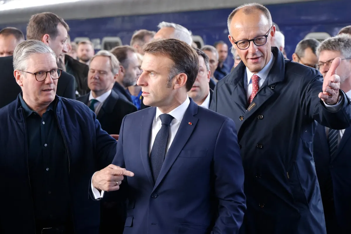 European leaders arrive in Kyiv in show of solidarity against Russia