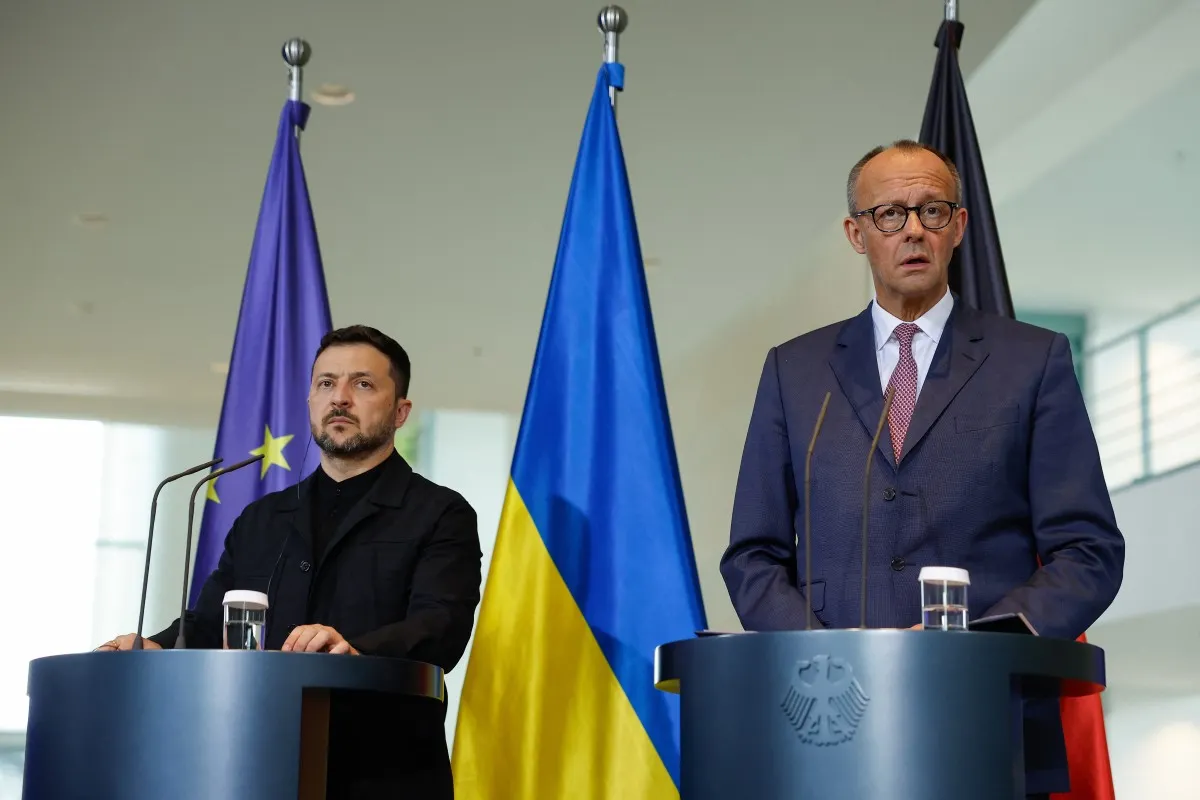 Merz says Germany and Ukraine will jointly produce long-range weapons