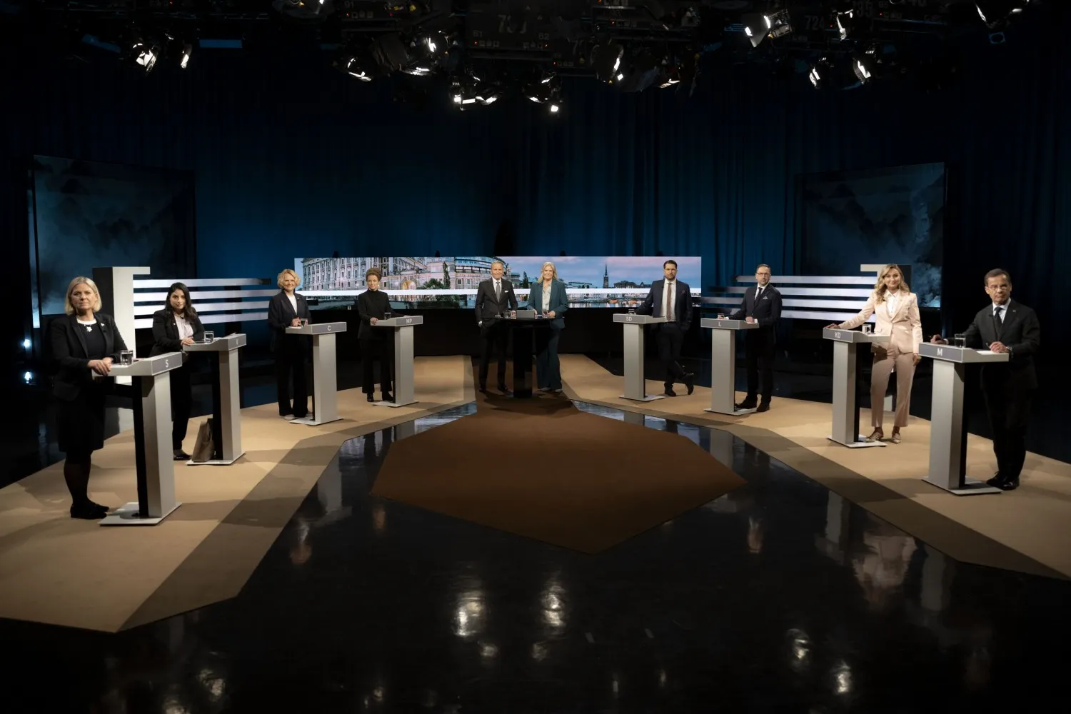 Five things we learned from Sweden's party leader debate