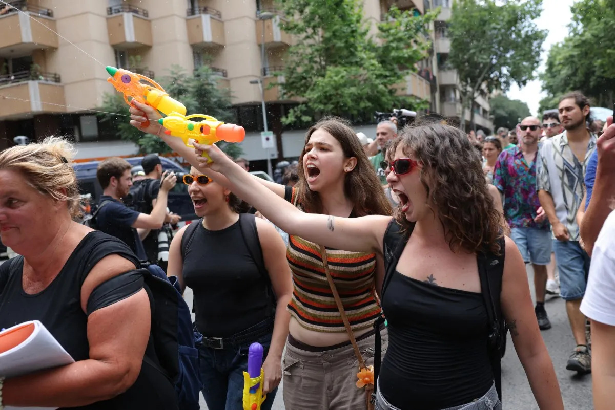 IN PICS: Cities in Spain kick off second summer of overtourism protests