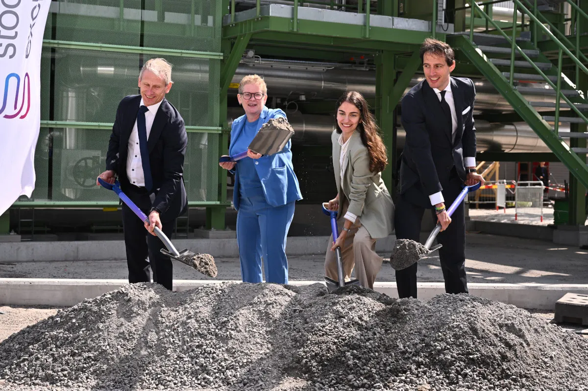 Europe's largest CO2 capture facility is being built in Stockholm