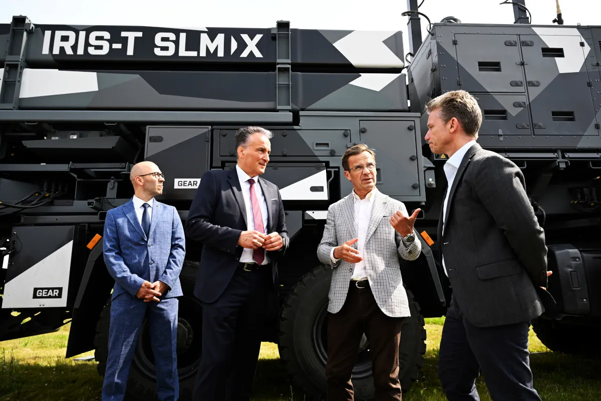 Sweden buys German air defence systems in multibillion kronor deal