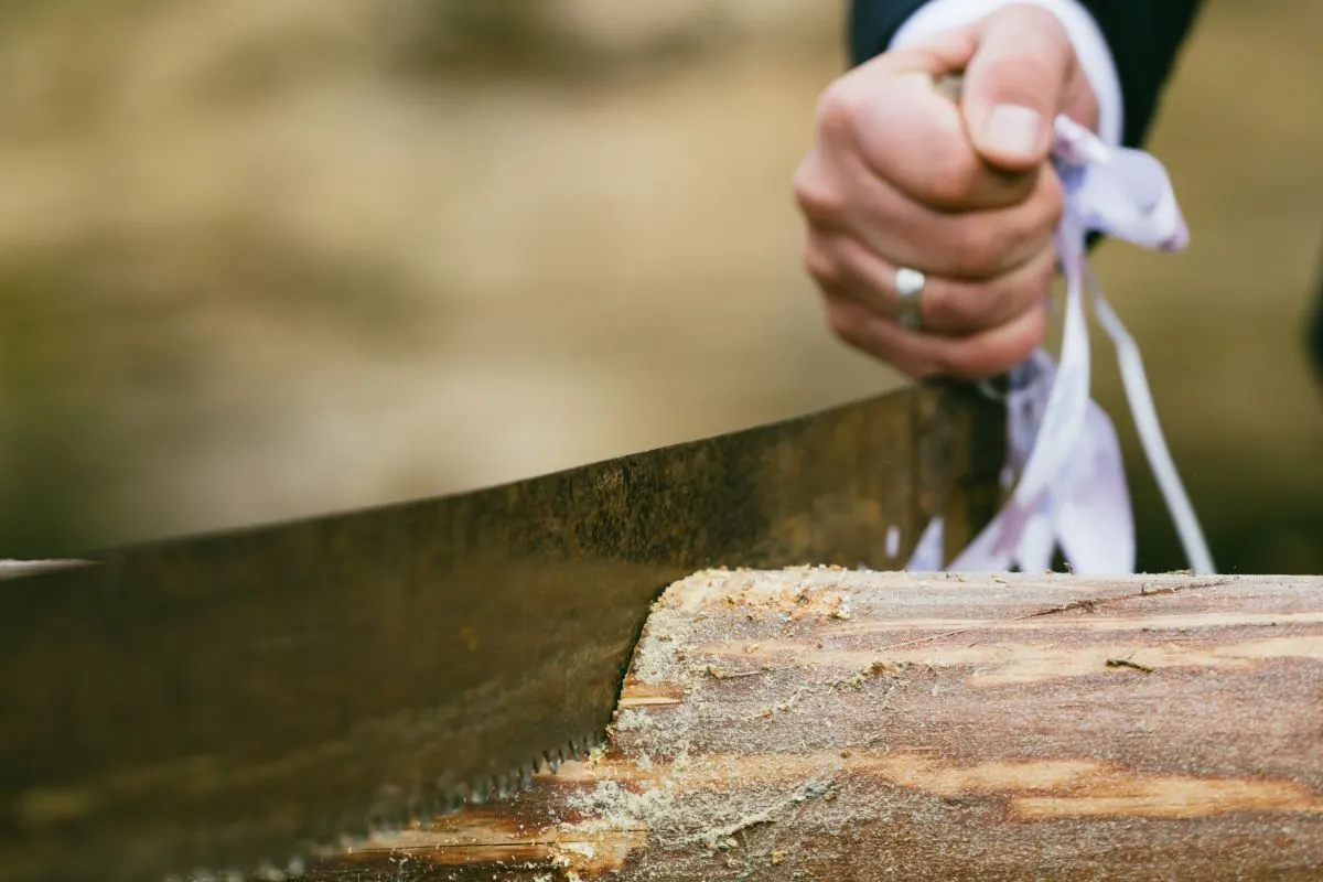 Saws, spades and scissors: The quirky traditions to expect at a German wedding