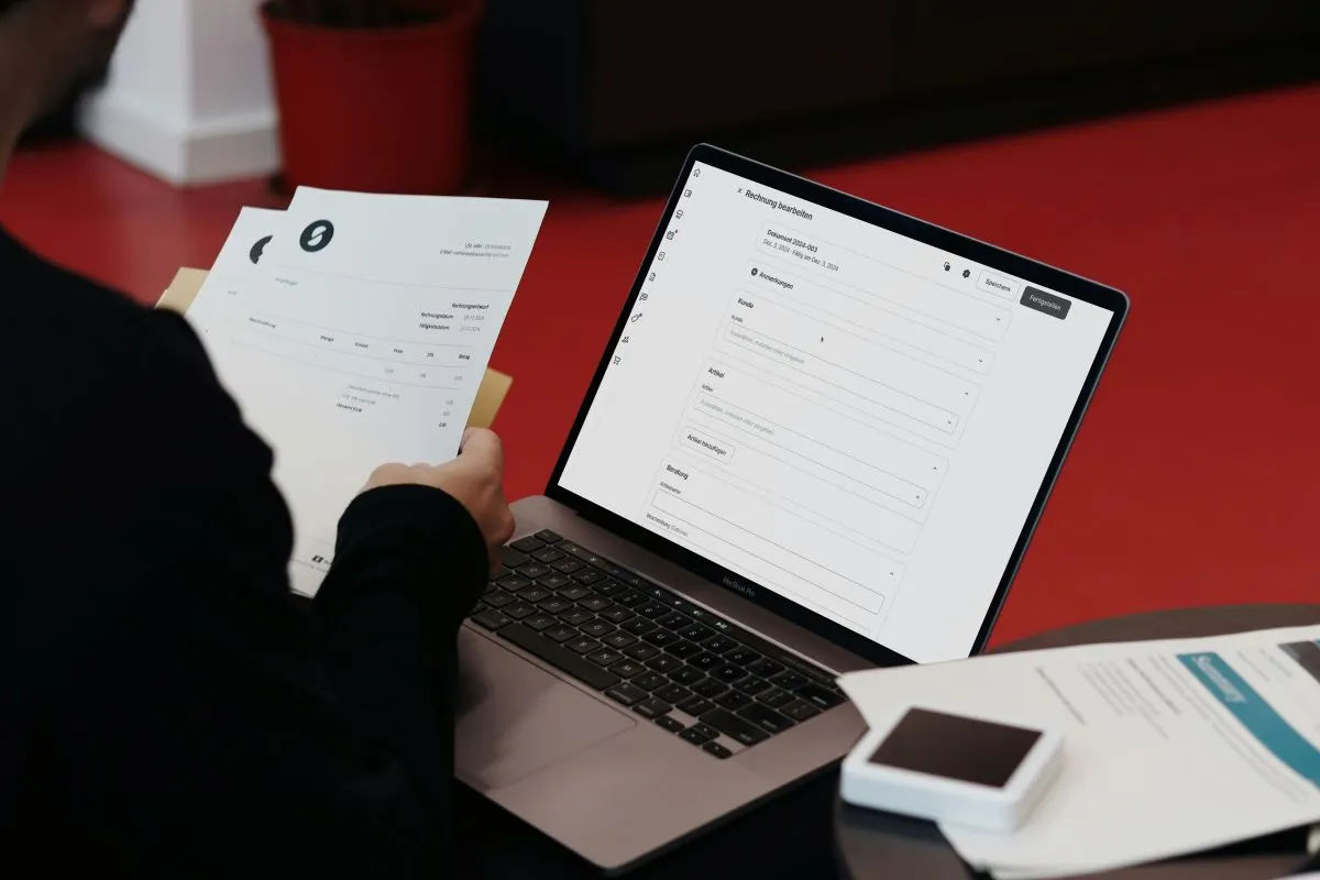 What do I need to include on an invoice in Germany?