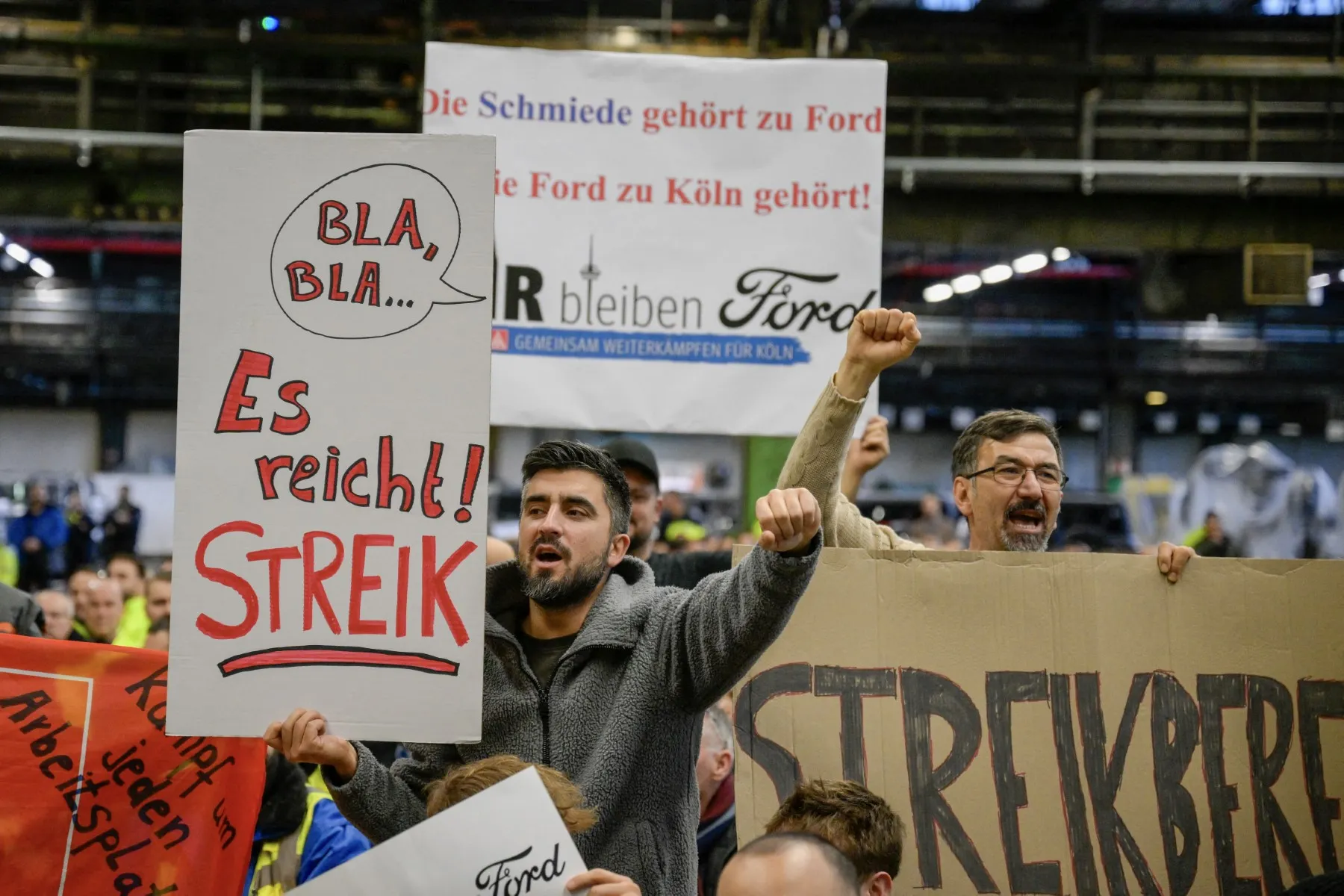 Ford reaches deal with German labour unions at strike-hit Cologne plant