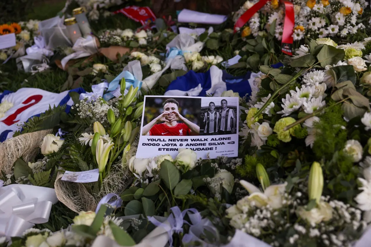 Speeding likely cause of Diogo Jota car crash in Spain: police