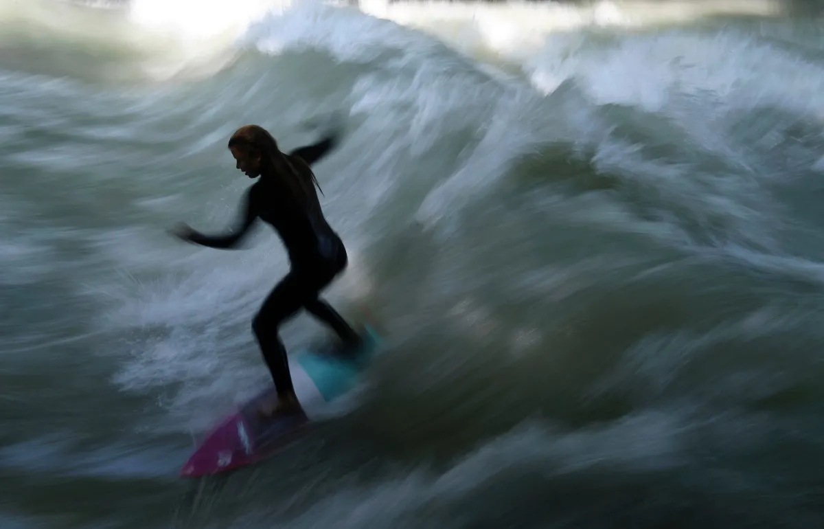 Aloha, Bavaria! Munich surfers riding wild river wave again