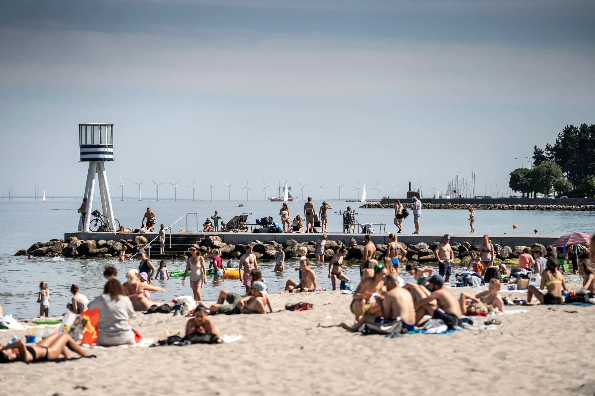Where in Denmark will it be hottest during this week’s heatwave?