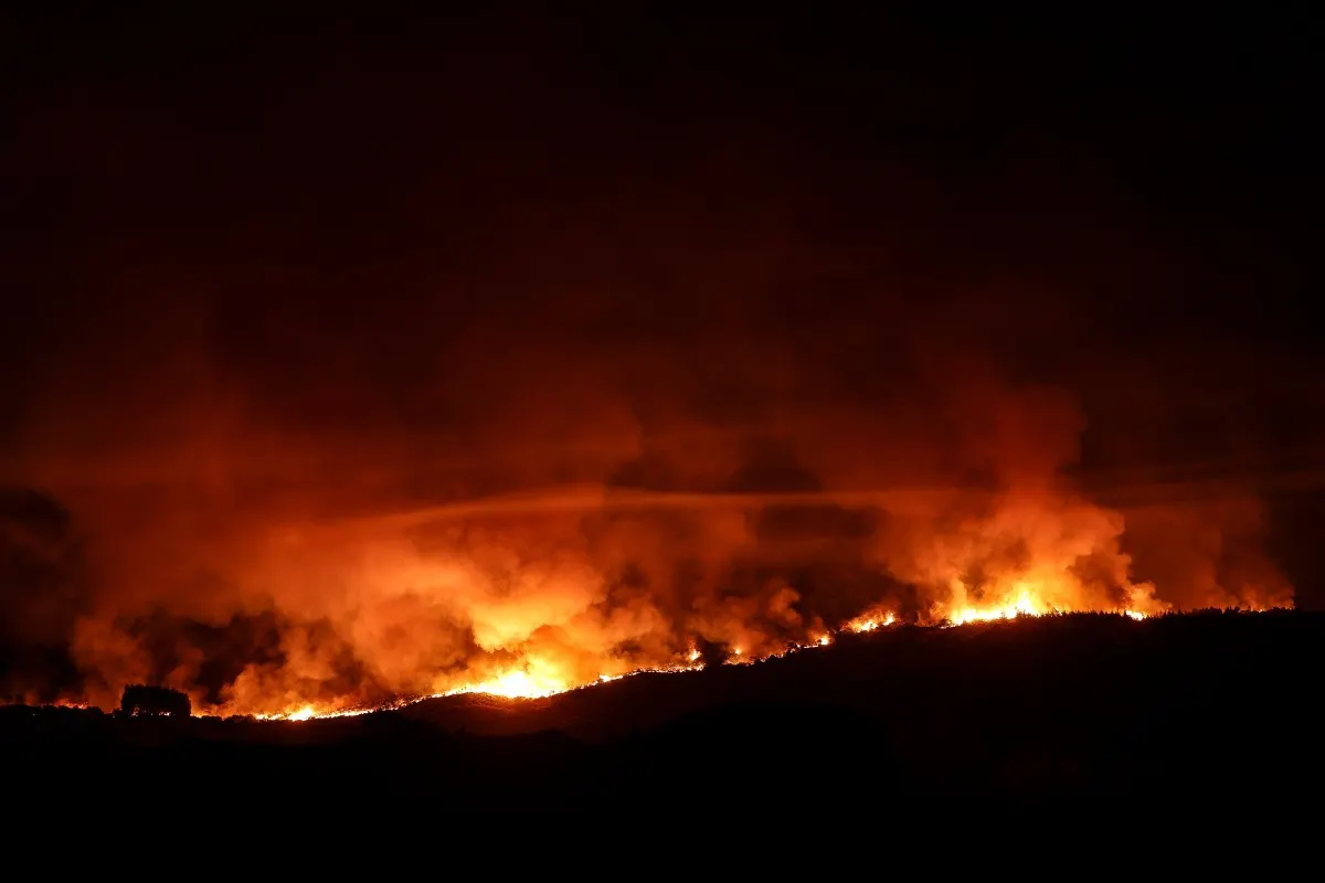 Record EU wildfires ‘burnt more than 1 million hectares in 2025’