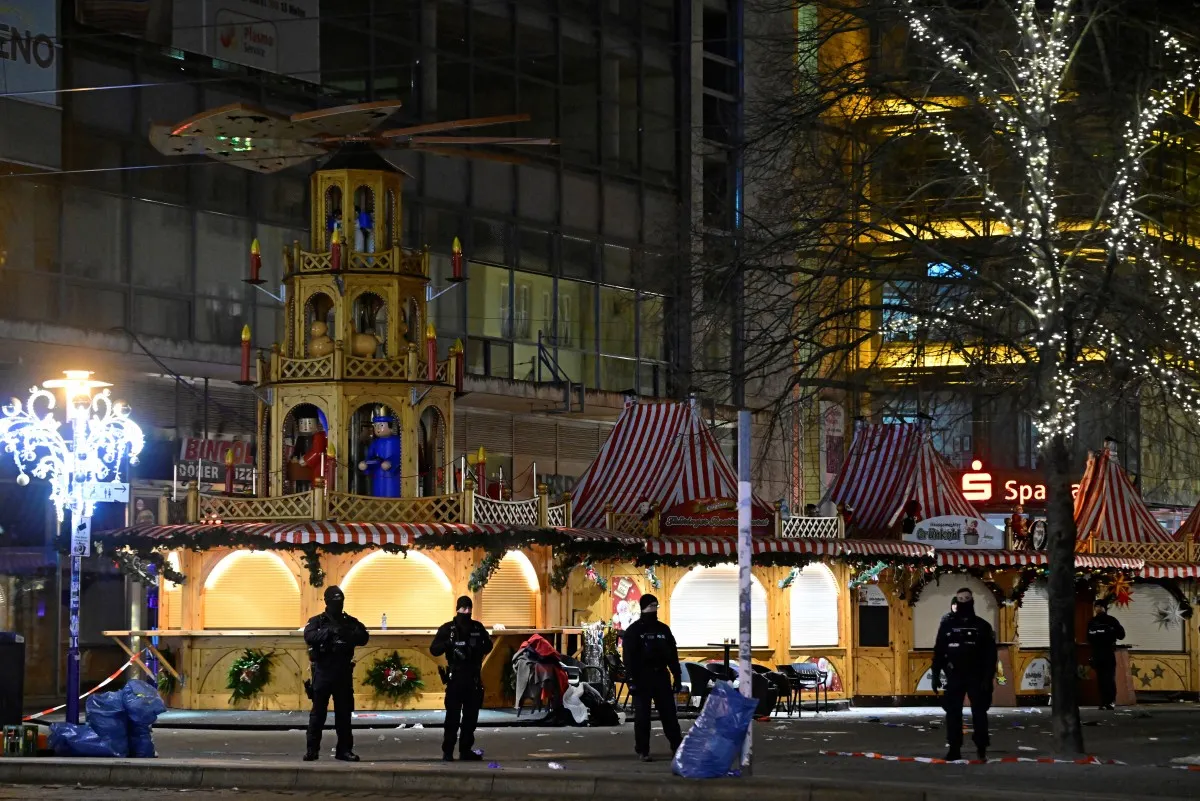 Suspect charged for deadly German Christmas market attack in Magdeburg