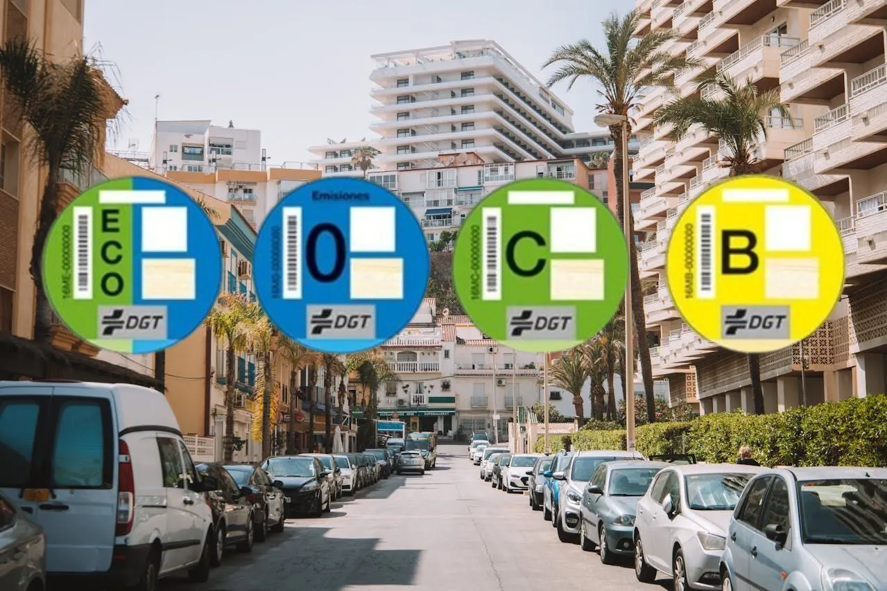 The changes to vehicle emission stickers in Spain in 2026