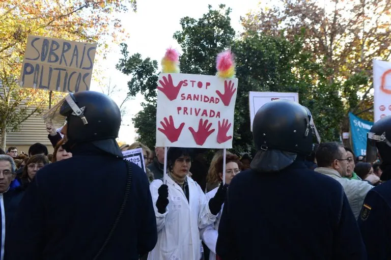 Is Spain's Andalusia region privatising its public health system?