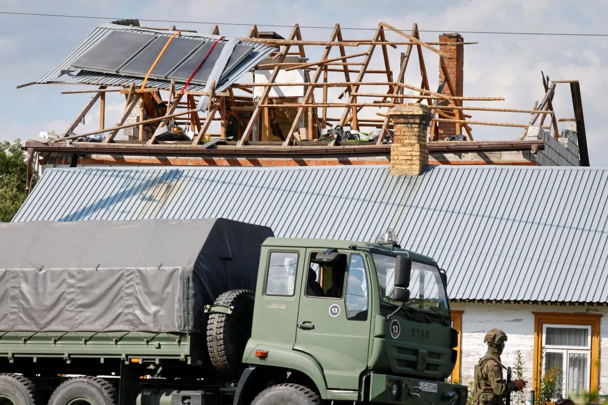 Sweden summons Russian envoy over Poland drone raid