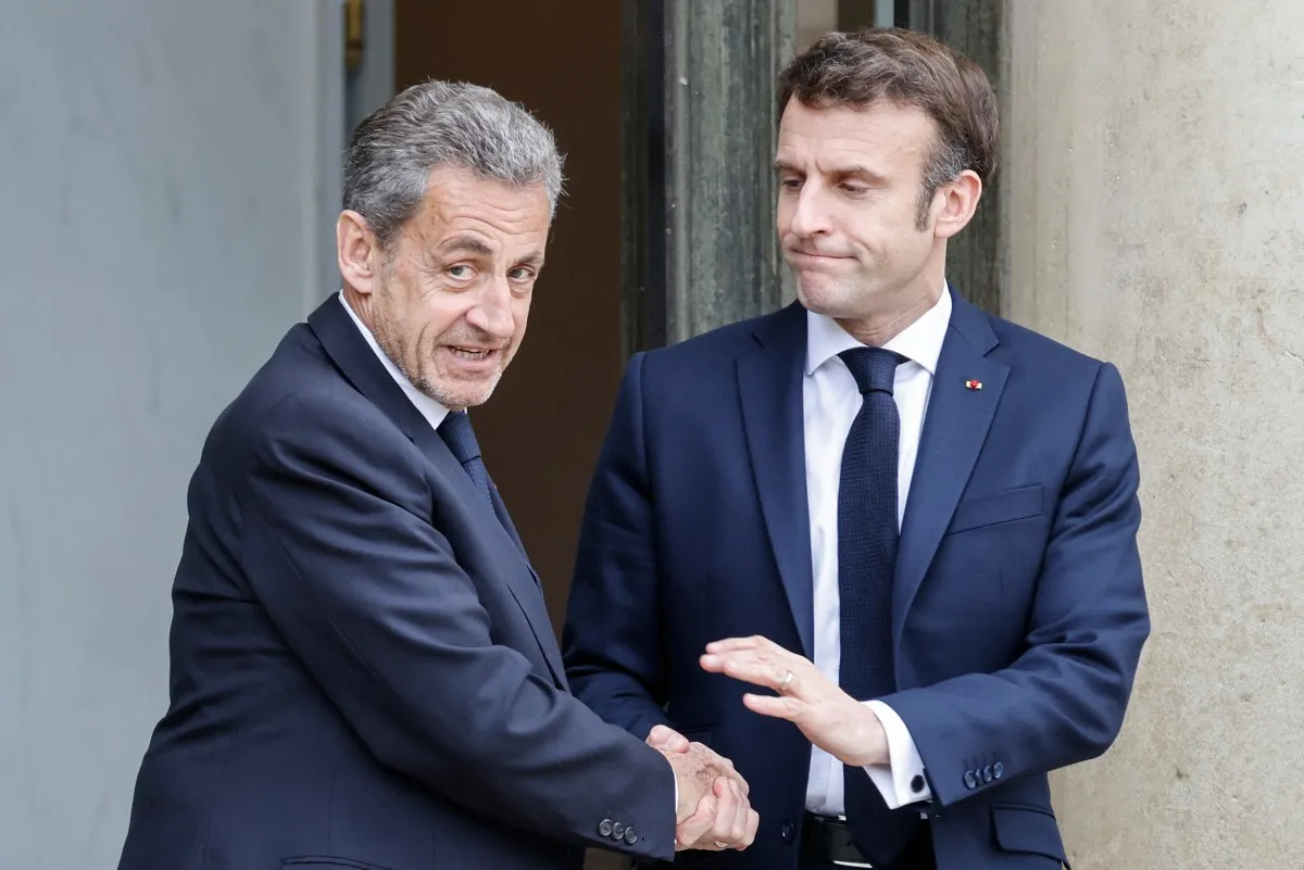 France's ex-leader Sarkozy visited Macron last week before prison