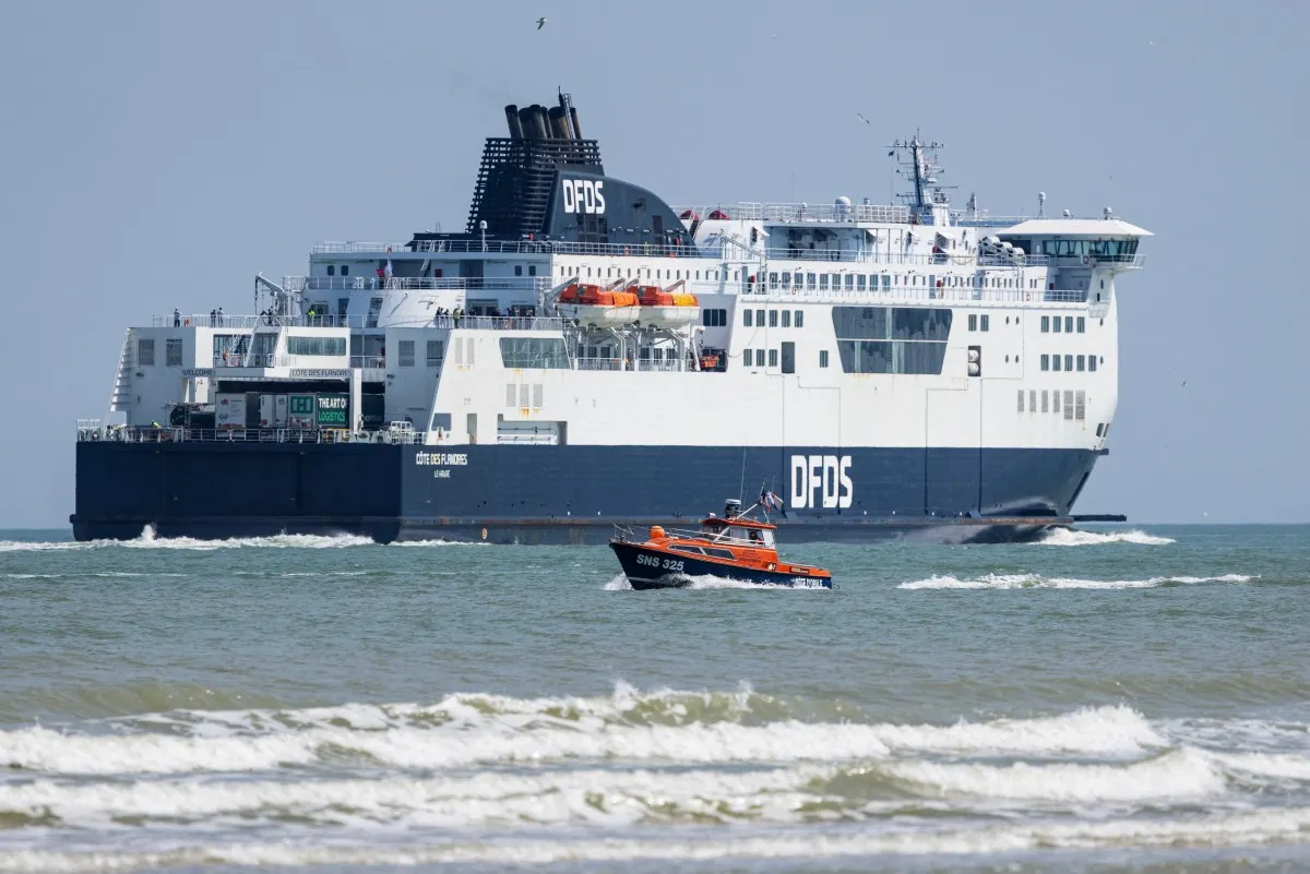 Ferry company 'very sorry' for screening pornographic film on France-UK crossing