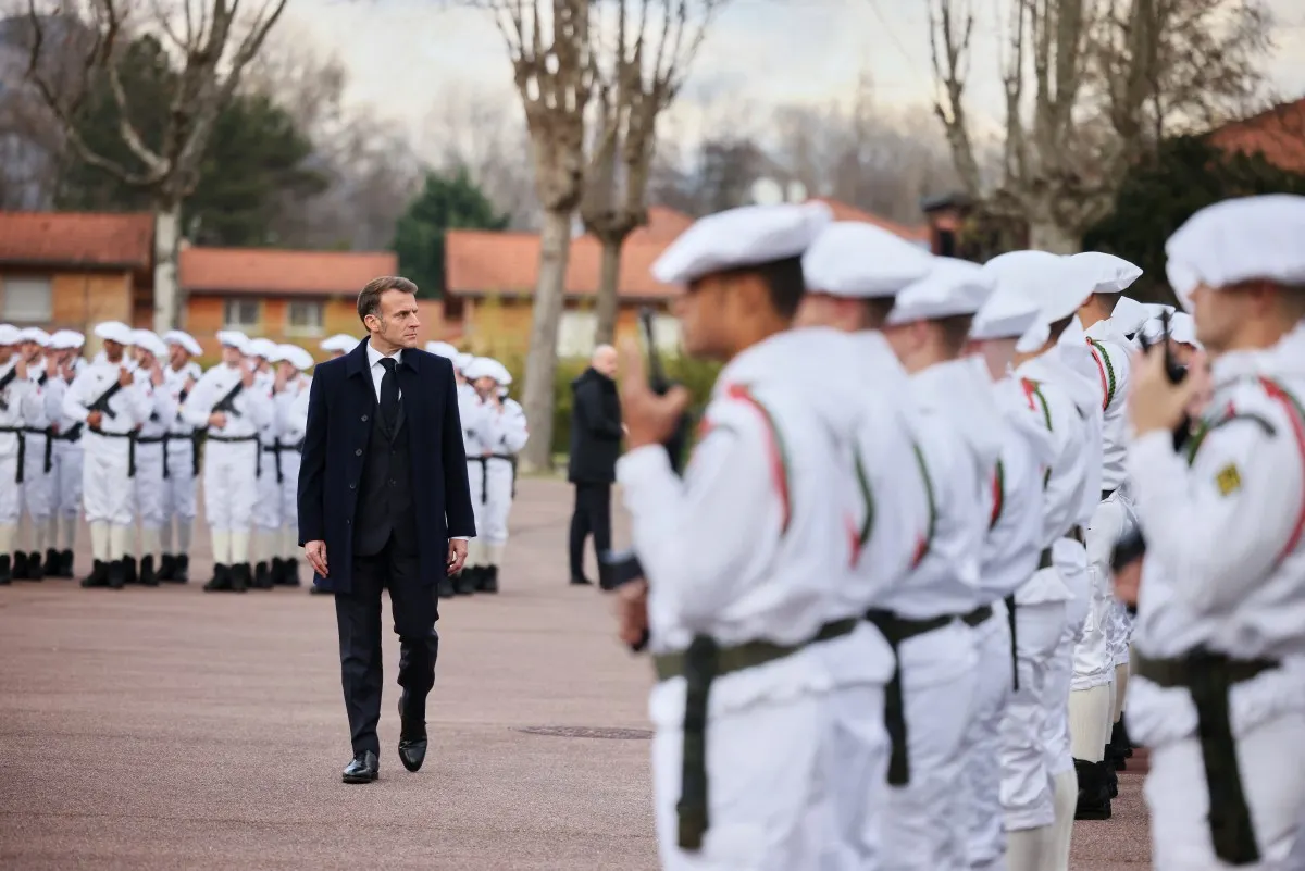 Macron says France to restore voluntary military service