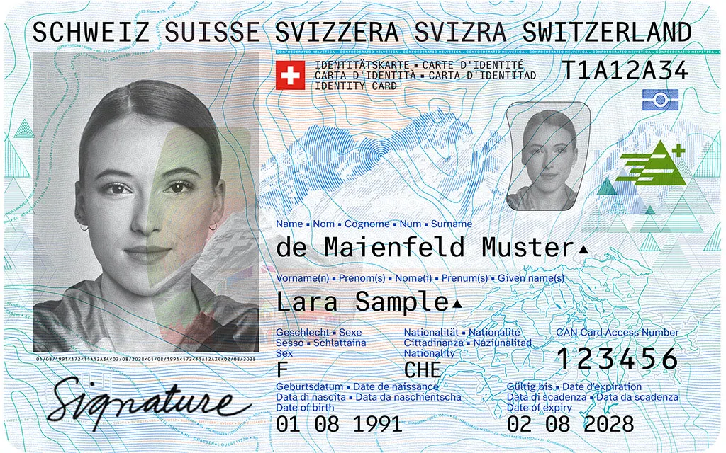 What is Switzerland's new biometric ID card, and who will need it?