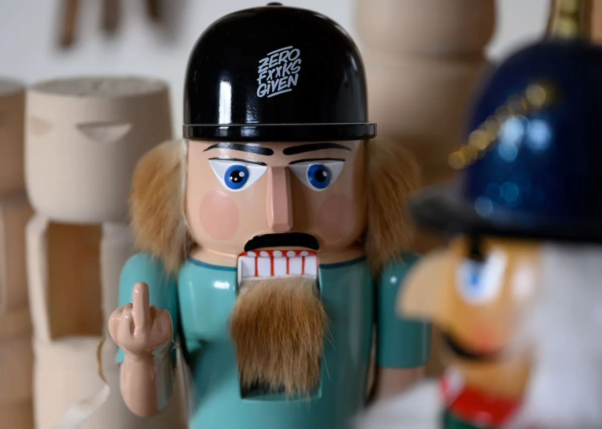 Why a new German nutcracker is flipping the bird