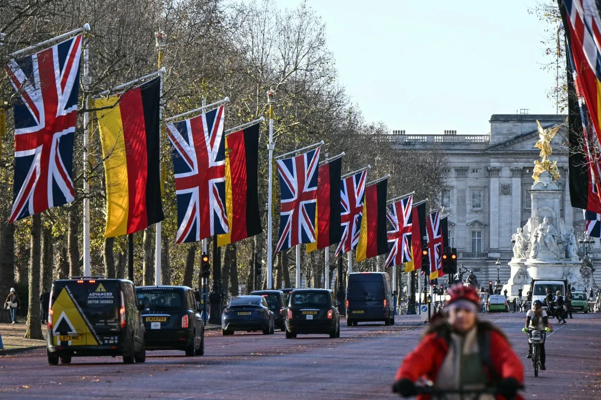 German president begins state visit to UK as security ties deepen