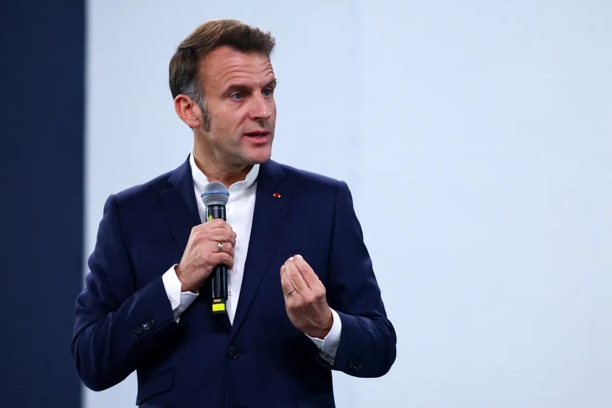 Macron says will meet Ukraine, UK and German leaders on Monday