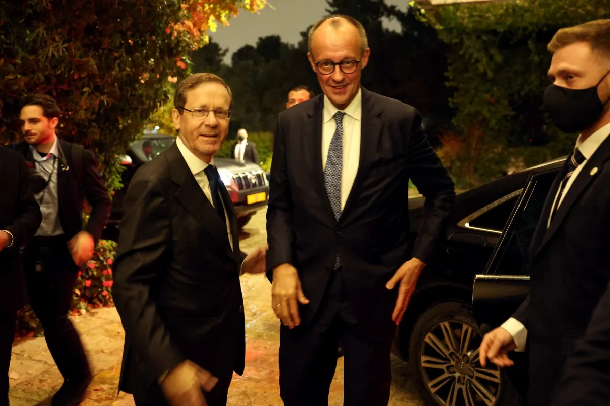 In Jerusalem, Merz reaffirms Germany's support for Israel