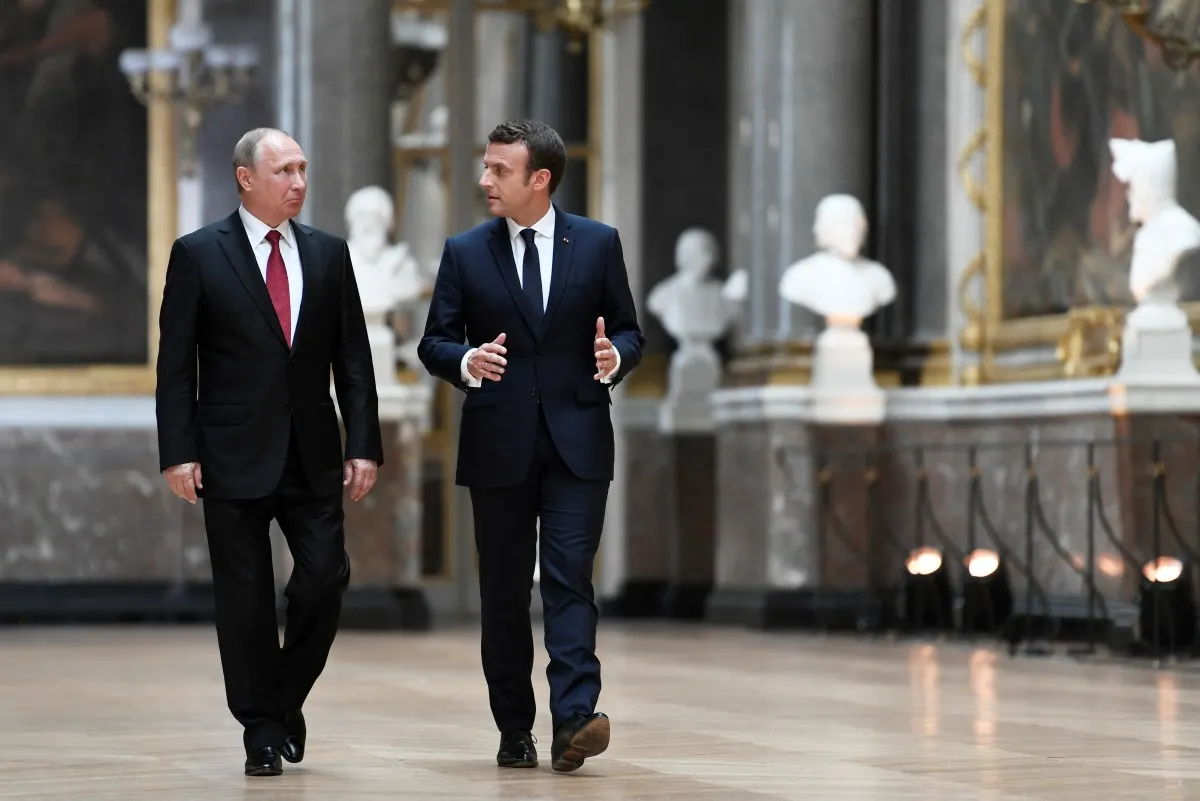 Putin ready to talk to France's Macron on Ukraine: spokesman