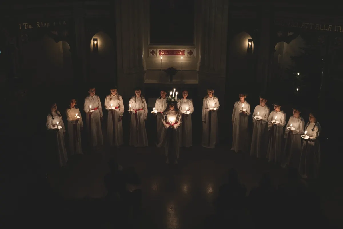 Saints, spooks, and eyeballs: An immigrant's view of Lucia in Sweden