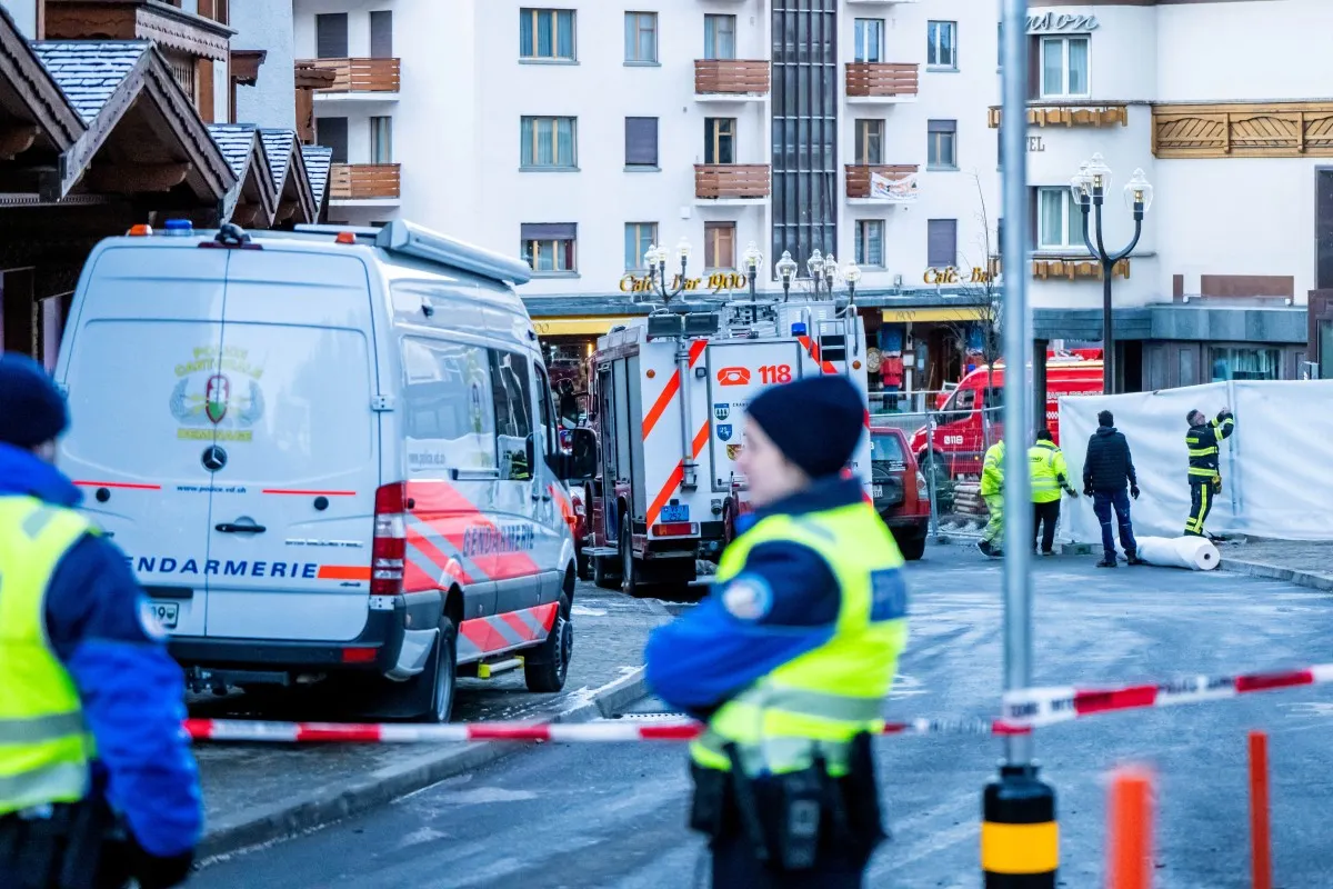 LATEST: 'Several dozen' presumed killed in Swiss ski resort fire