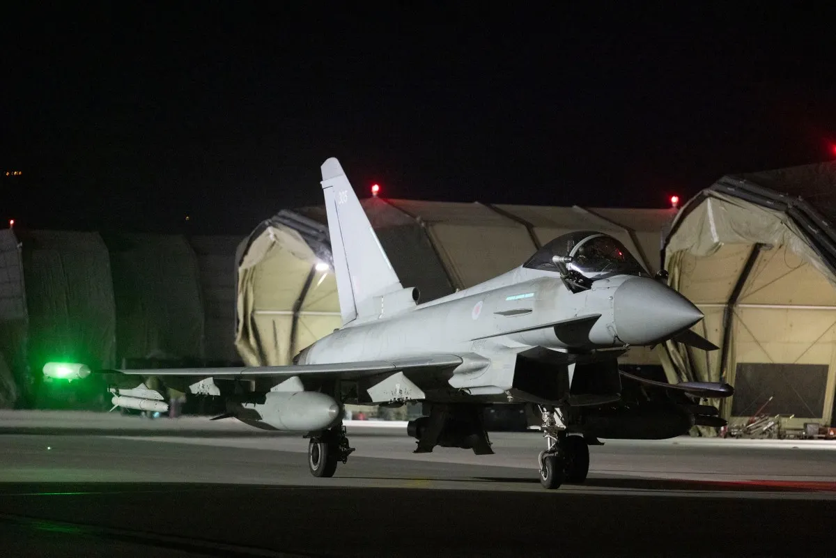 France and UK conduct joint strikes against IS in Syria