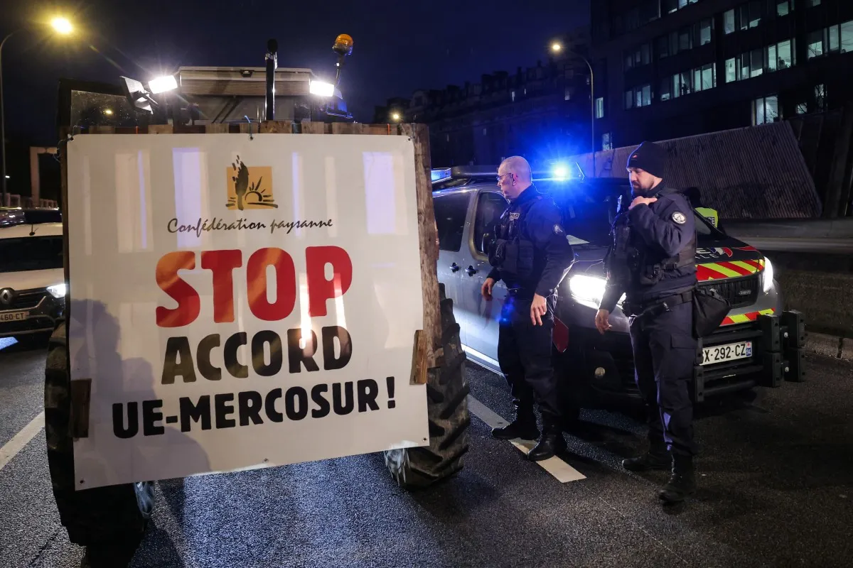 Macron says France to vote against EU-Mercosur deal