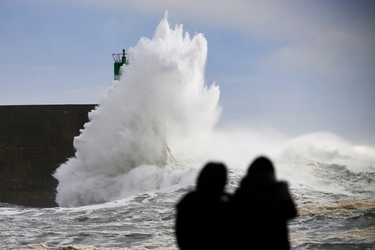 Spain trapped in wet and windy cycle as Storm Kristin brings more bad weather