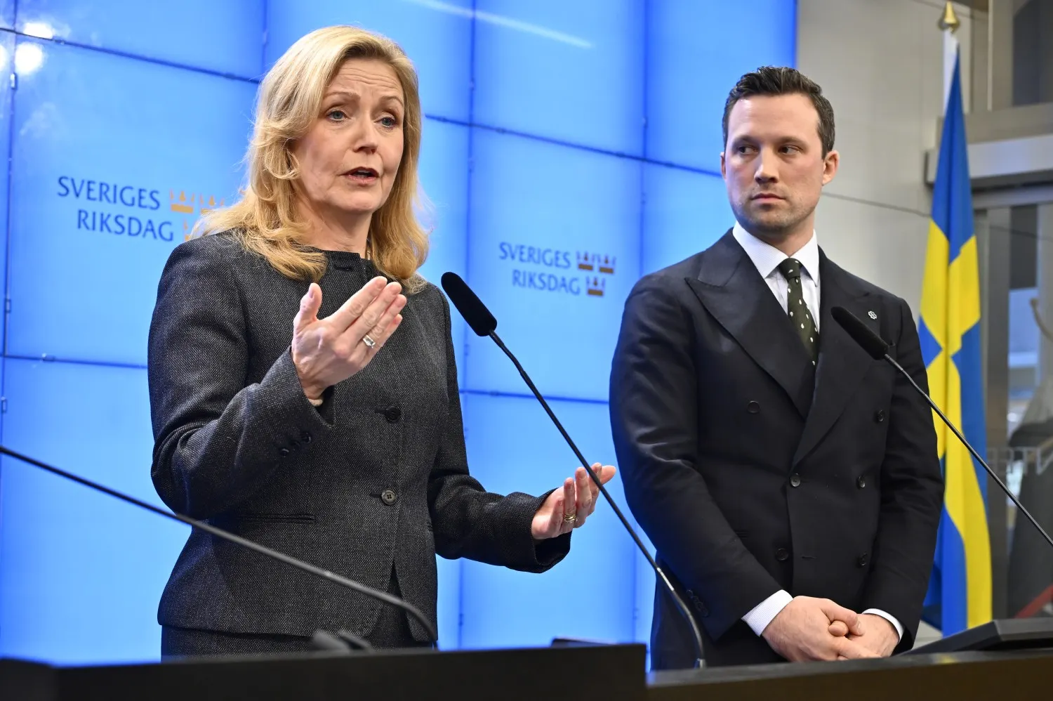 Swedish Centre Party 'will never accept a government including the Left Party'