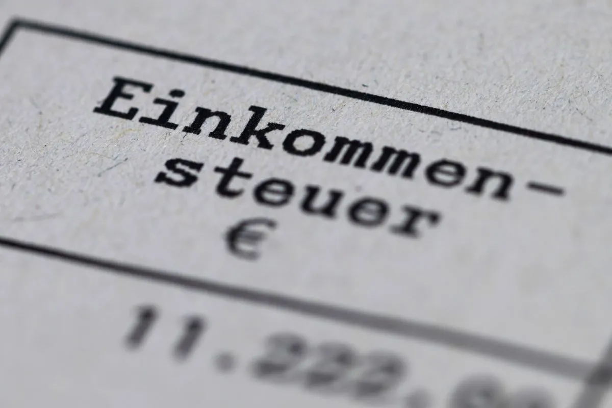 How does Germany's highest income tax rate compare to other countries?