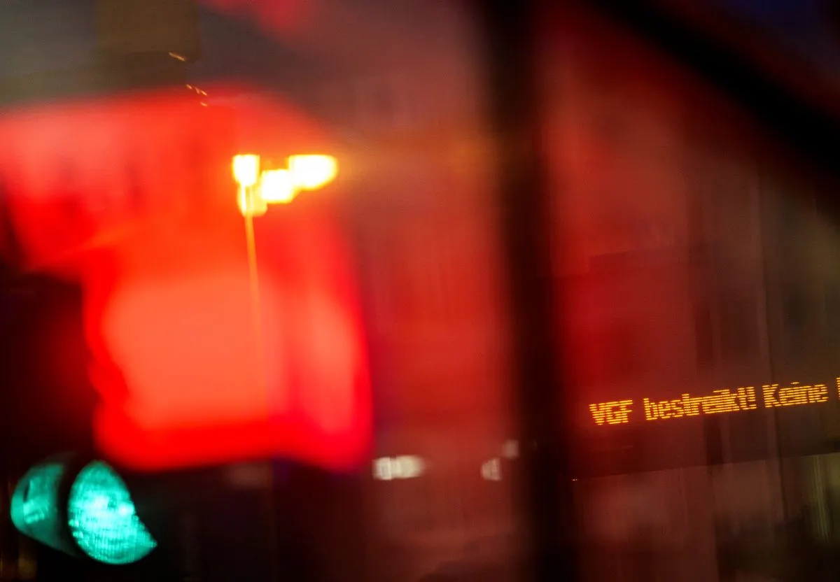 Where in Germany passengers will be hit by transport strikes on Friday and Saturday