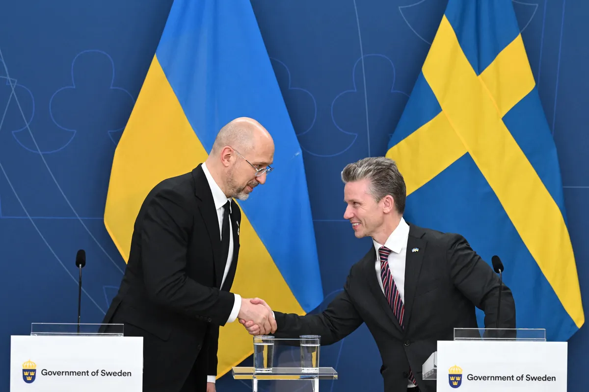 Sweden pledges 12.9 billion kronor for Ukraine air defence