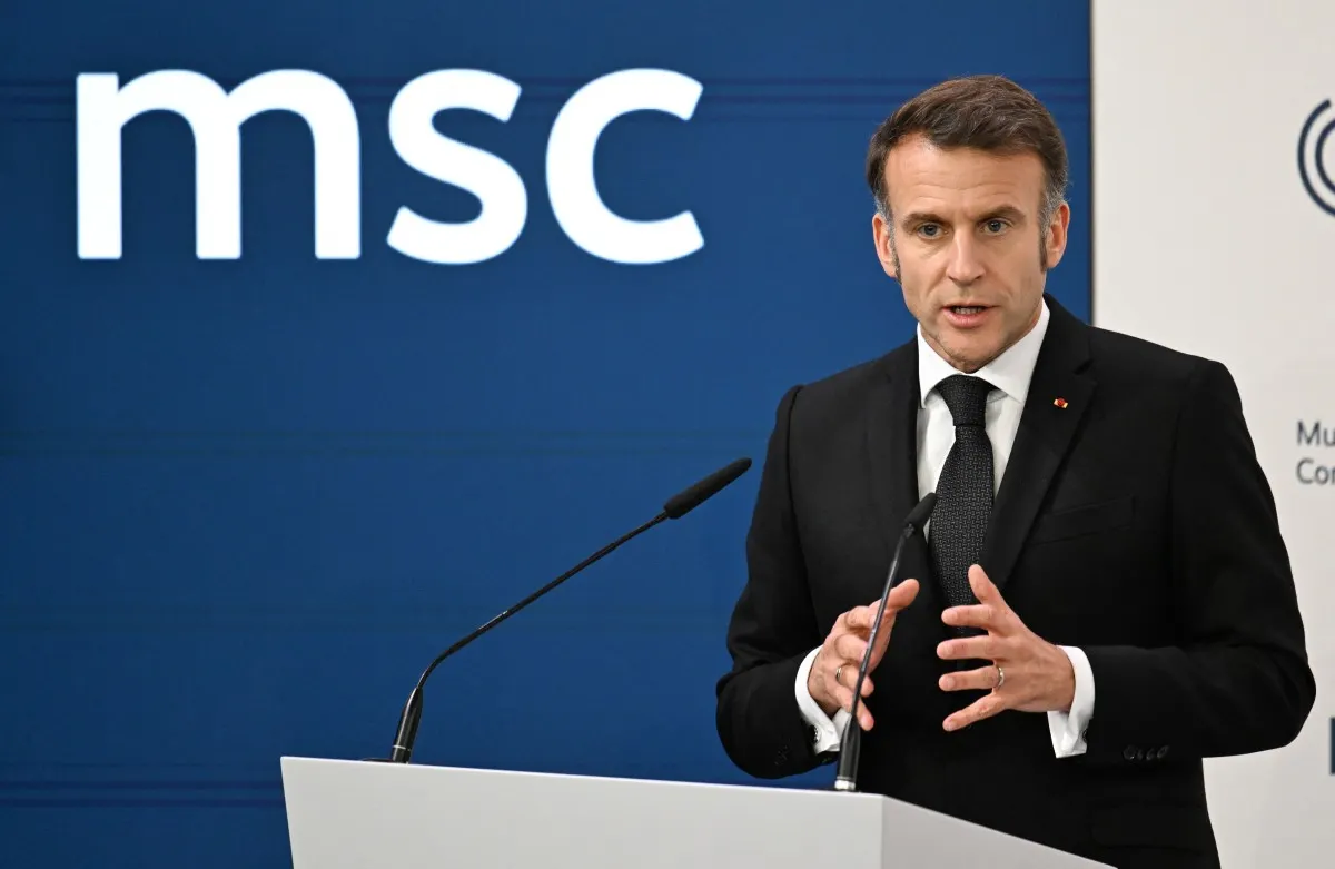 World should 'take cue' from, not criticise Europe, says Macron