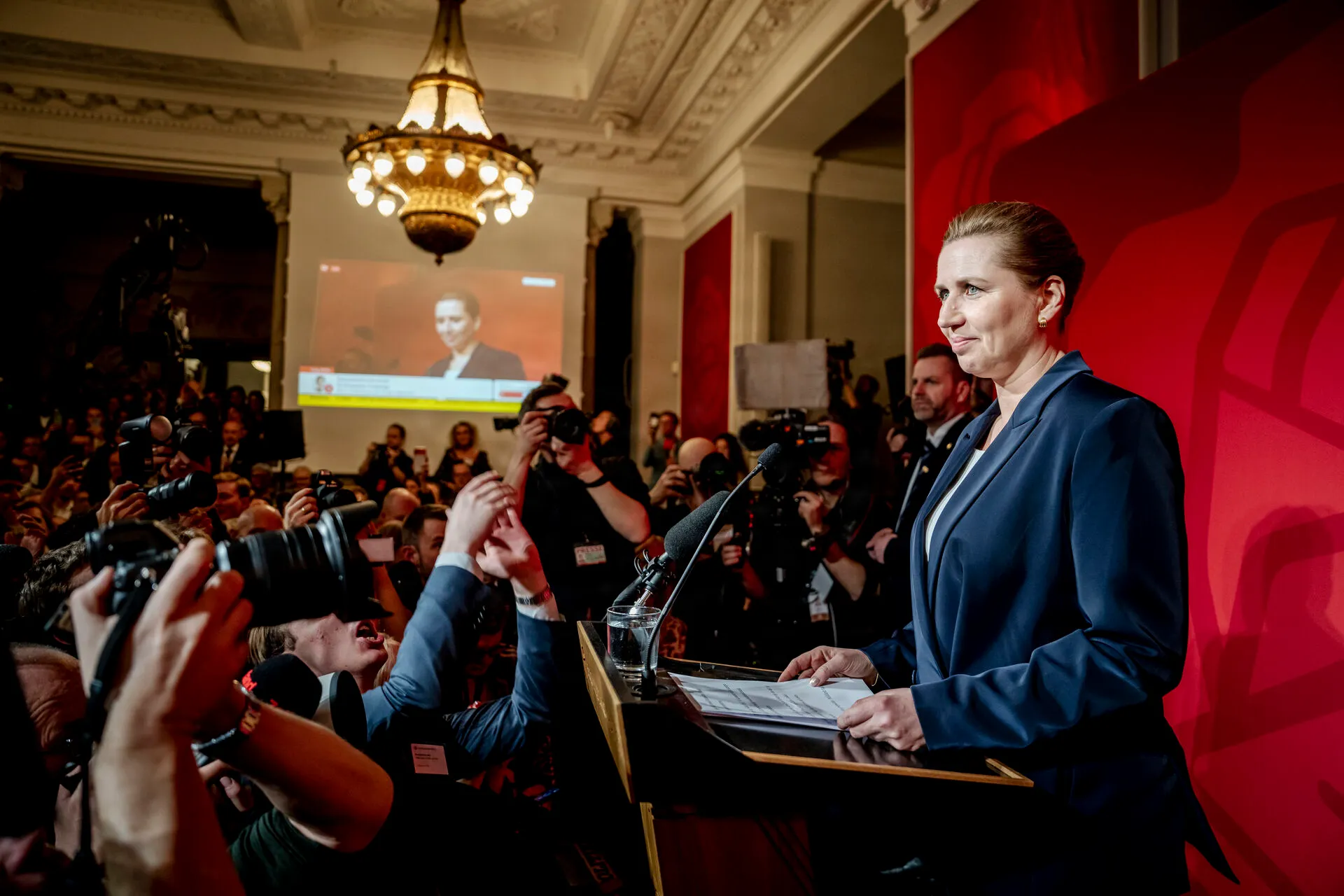 Danish PM Frederiksen warns of tough negotiations after close election result