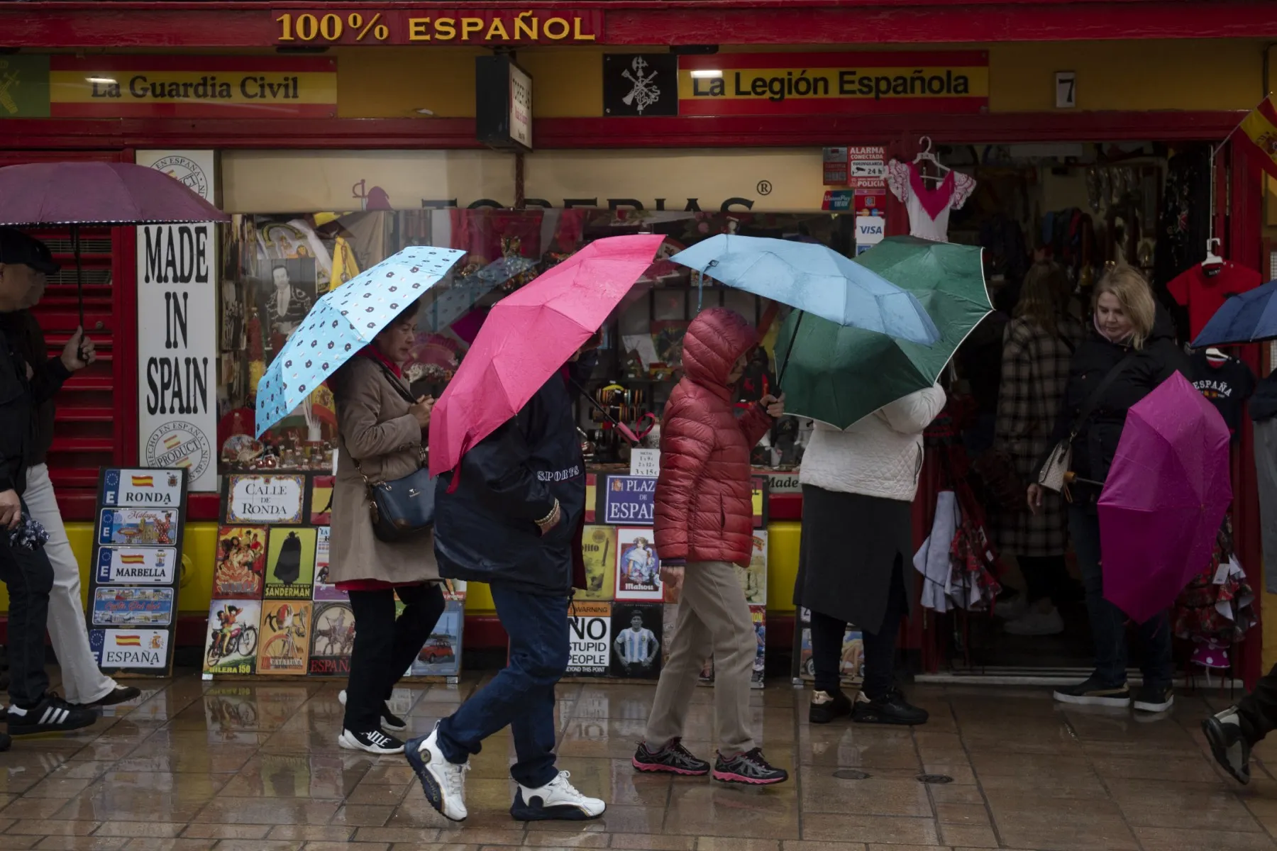 Your views: 'This has been the rainiest winter since I moved to Spain'