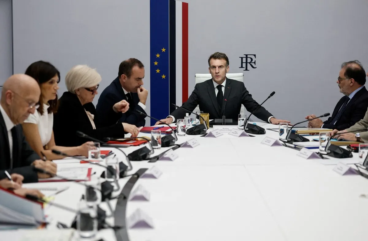 France will not take part in operation to open Hormuz Strait, says Macron