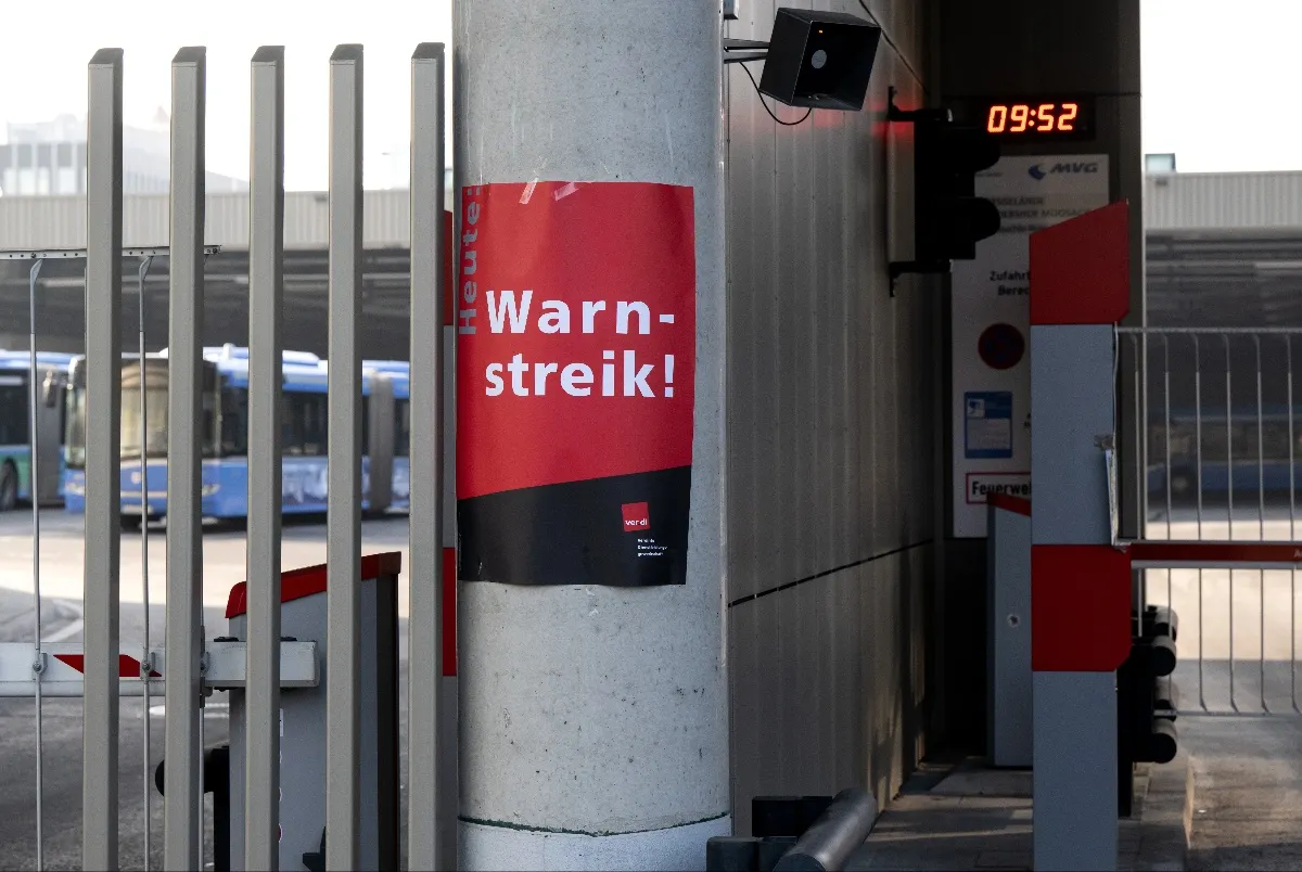Where public transport strikes will hit passengers in Germany this week