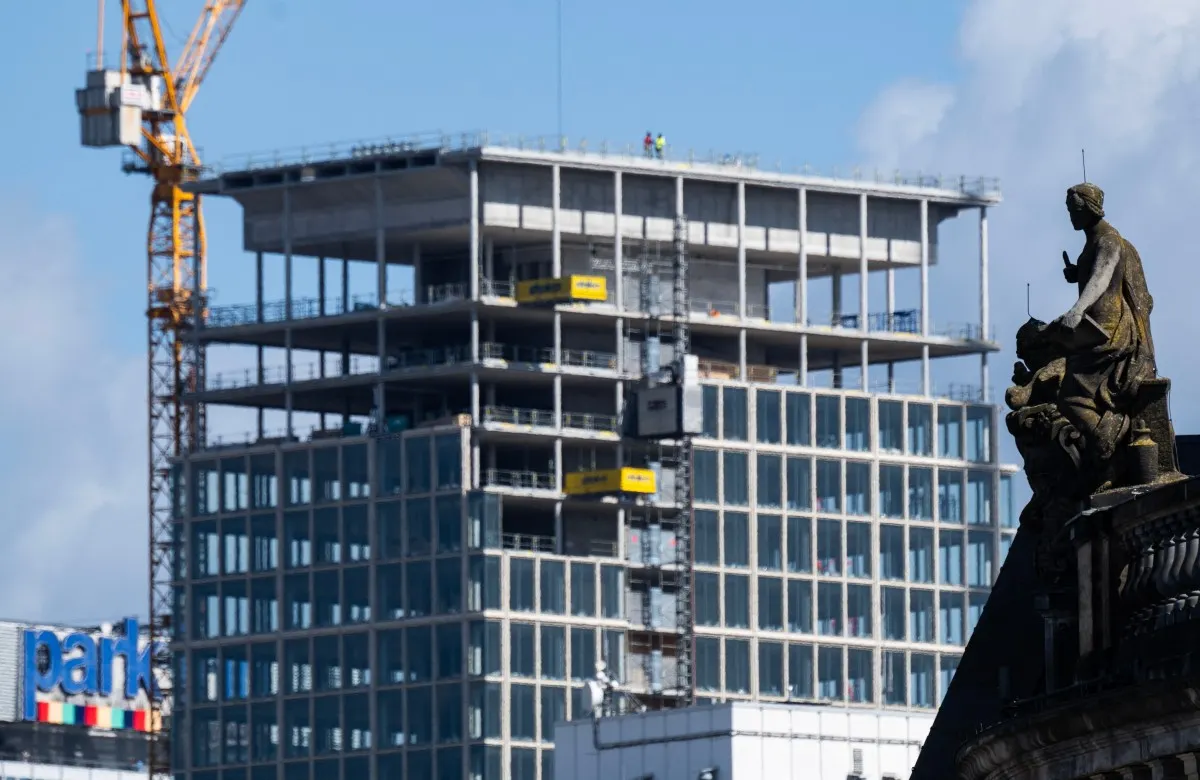 German exports were up in February but industrial output fell