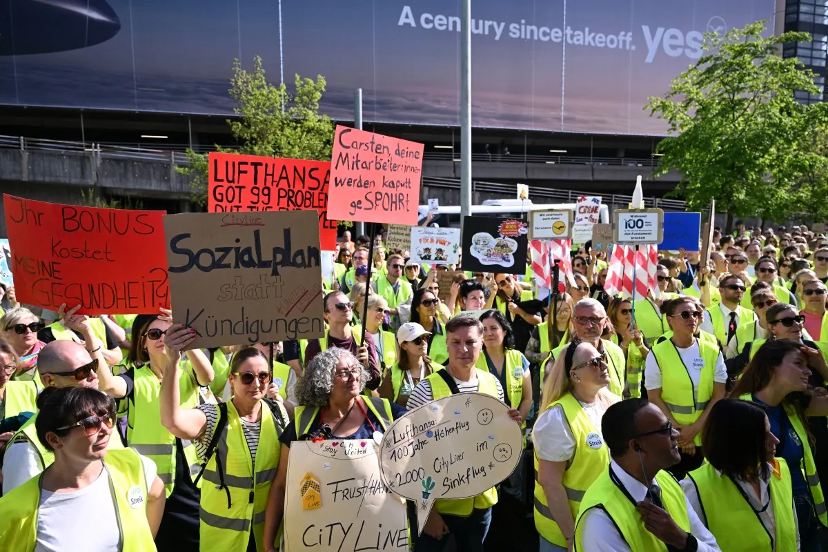 Lufthansa labour conflict 'more entrenched than ever', unions say