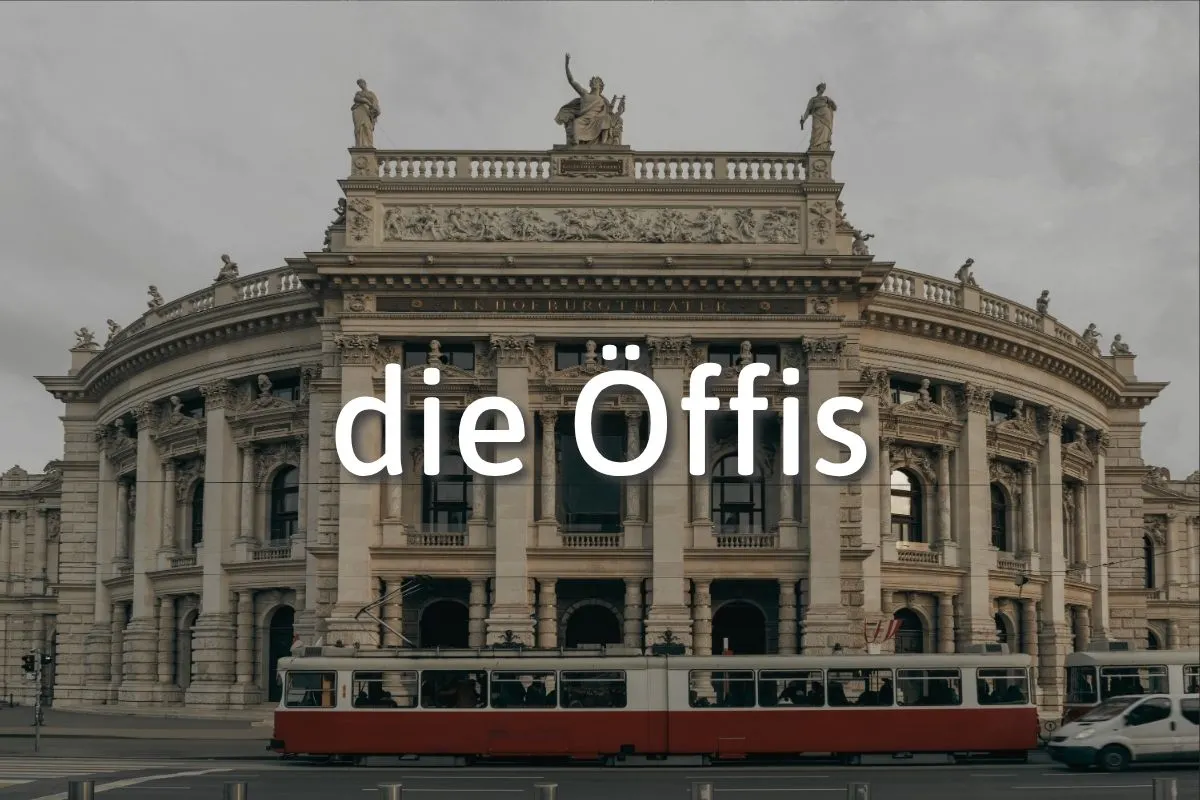 German Word of the Day: die Öffis