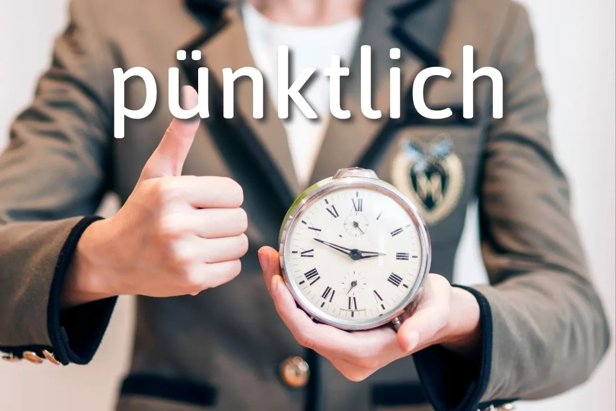German Word of the Day: pünktlich