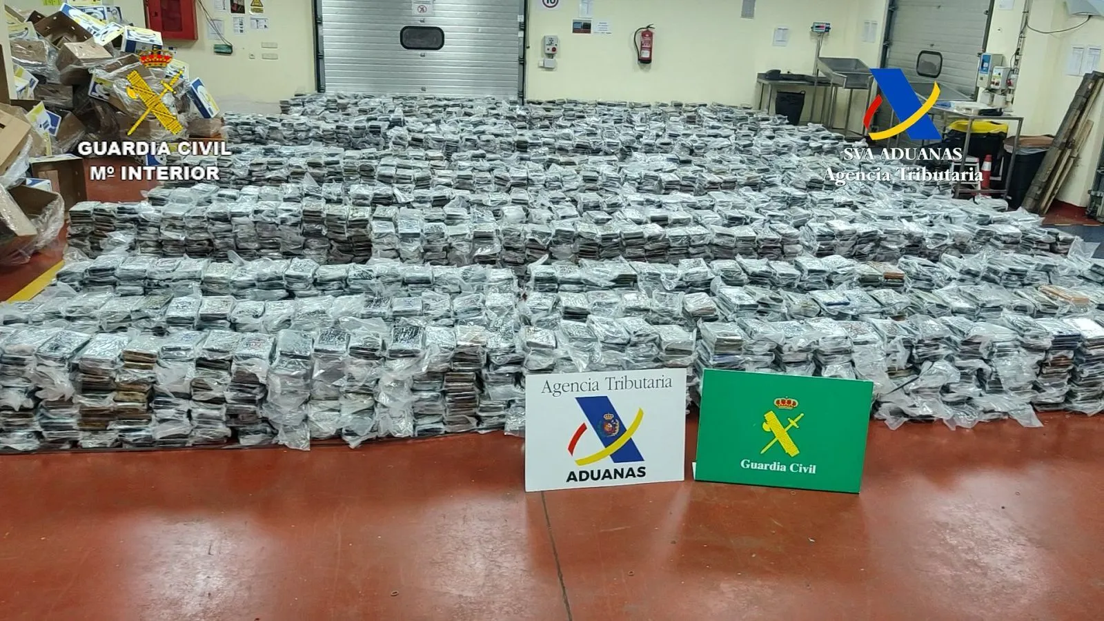 Spain seizes record cocaine haul in Atlantic