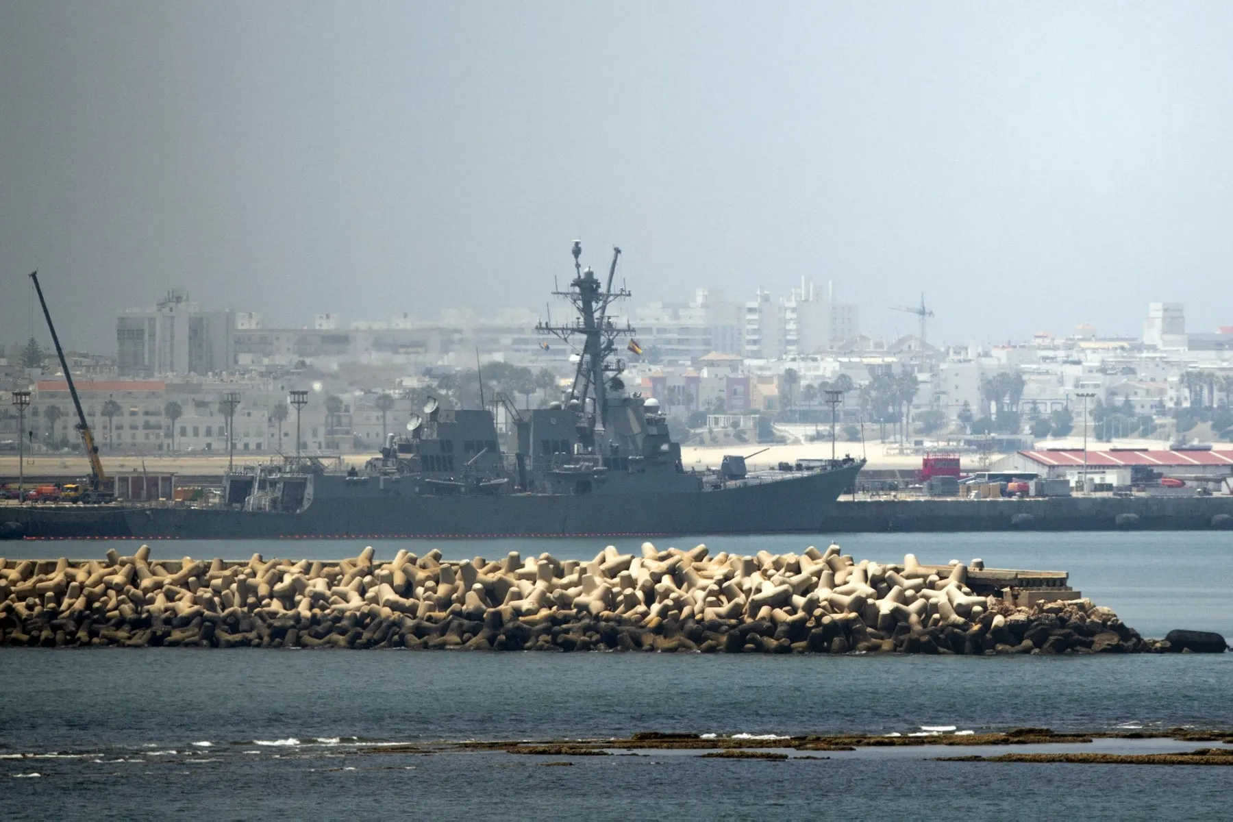 What would be the impact on Spain if the US military left?
